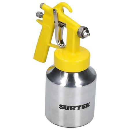 Surtek Low Pressure Paint Gun with 45 PSI Working Pressure, 1L Cup Capacity Consumption, 14 NPT Air Inlet PPB1